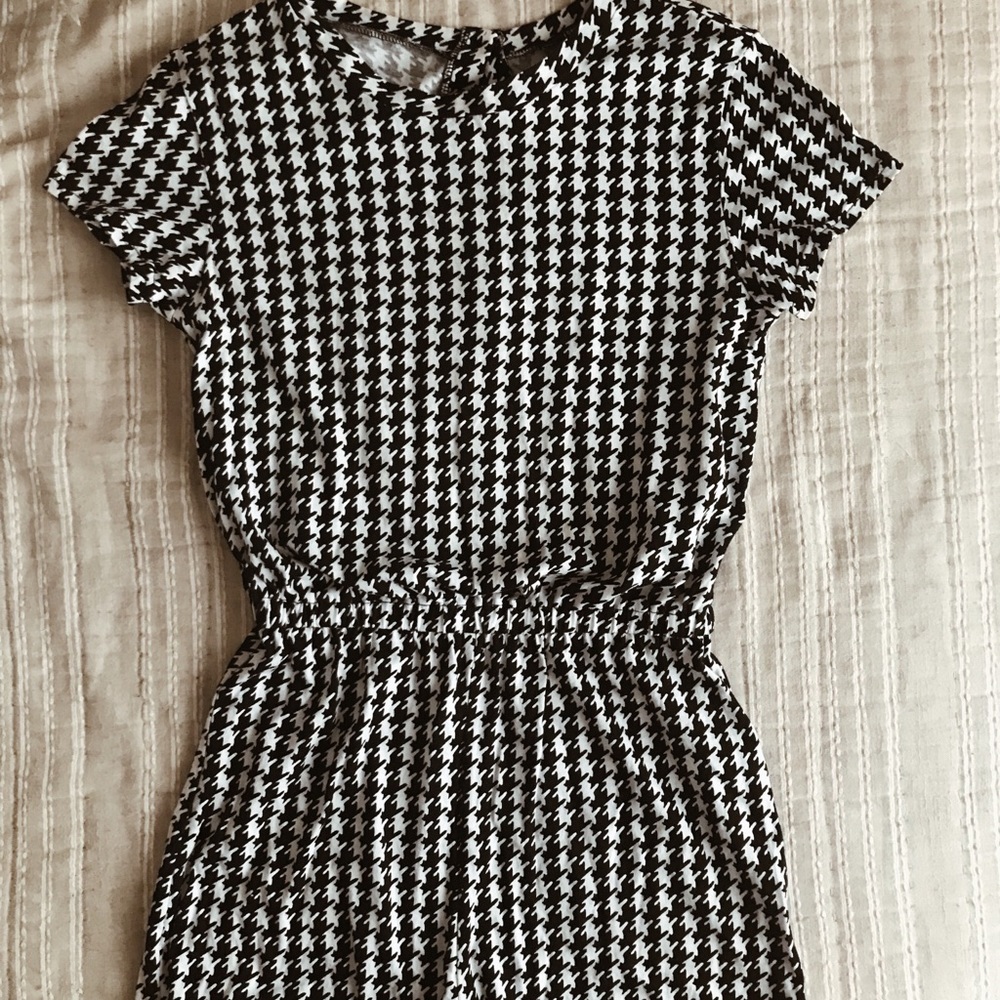 Houndstooth Romper